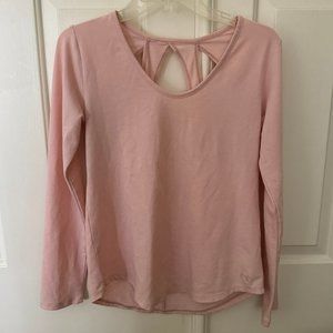 Women's Size XS Under Armour Pindot Open Back Long Sleeve